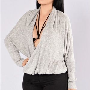 FN Mona B Begin Again Surplice Top